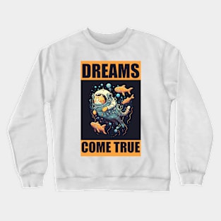 Cat Dream Come True Crewneck Sweatshirt